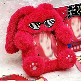 【隨心購百貨✨】kpop紅兔子毛絨卡套 宋雨琦周邊