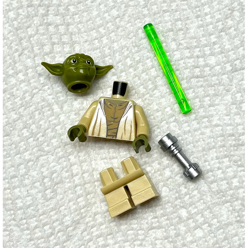 正版 Lego 樂高 75142 尤達 全新未組裝 含光劍 sw0707 如圖所示 夾鏈袋裝