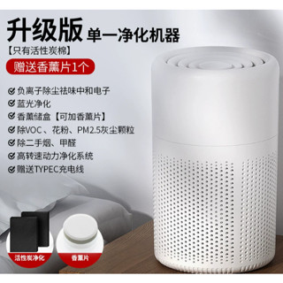 全新現貨💖USB用 桌上型 空氣淨化器 除煙 除臭味 家用惡臭淨化機 禮品 送禮自用 居家用品 生活用品 方便