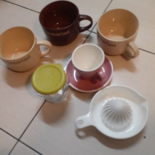 ❤️二手咖啡杯組❤️breakfast杯子❤️小玻璃瓶及簡易榨汁器具全面出清