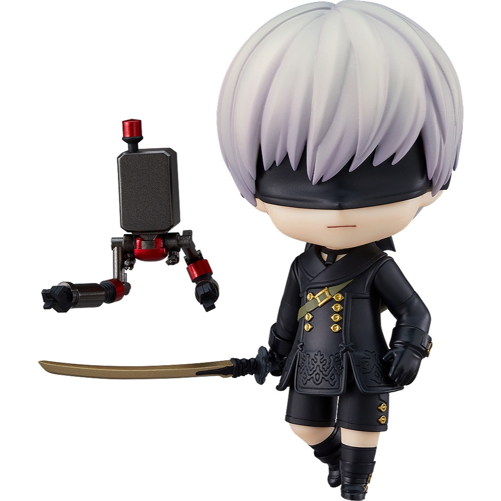 (SQUARE ENIX)預購25年7月 代理版 尼爾 自動人形 9S 寄葉九號S型 可動黏土人 再販(酷比樂)