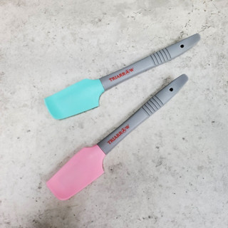 *Ju寶庫* 三箭牌 HS-S18P 塑柄矽膠彎頭小刮刀 刮刀 小刮刀 抹刀