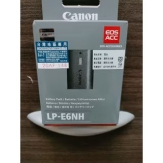 Canon原廠電池LP-E6NH(已停產，最後庫存出清