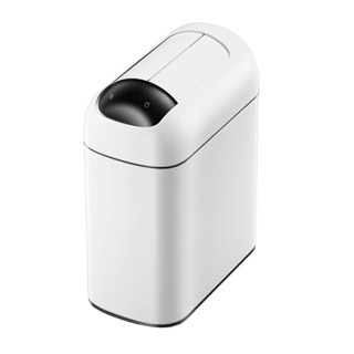 EKO 太空堡SLIM自動感應垃圾桶 (消光白,10L) 現貨供應