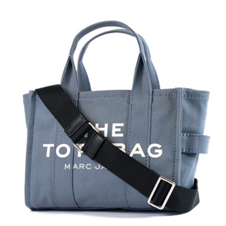 MARC JACOBS 專櫃款 THE TOTE BAG手提/斜背二用包-夜影藍/小 【美國正品現貨】