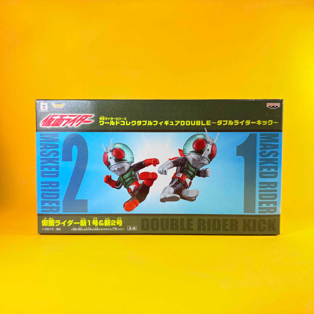 萬普 日版 WCFWCF 假面騎士 騎士踢 飛踢 雙重騎士踢 假面騎士 新1號 新2號 公仔 P136