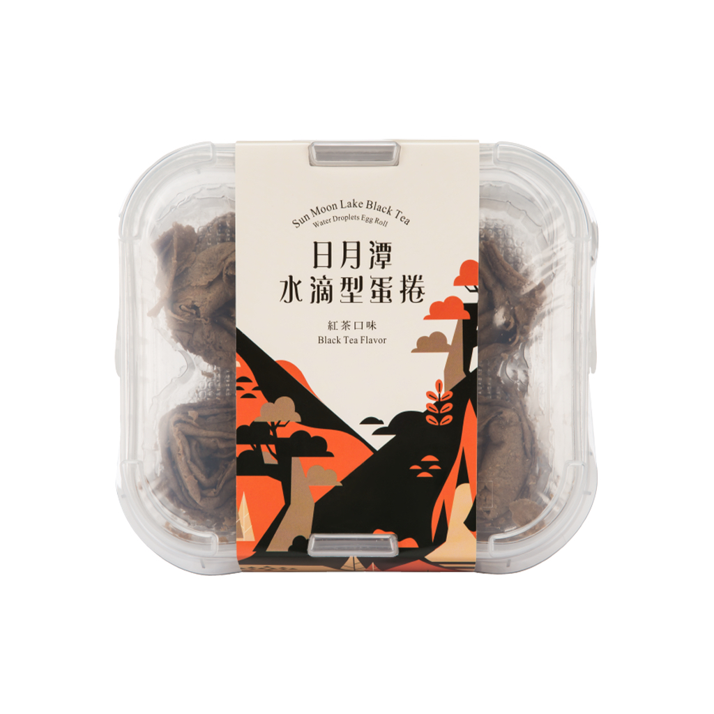 紅茶水滴蛋捲 160g 日月潭紅茶 香酥千層 迷你蛋捲 禮盒包裝 伴手禮
