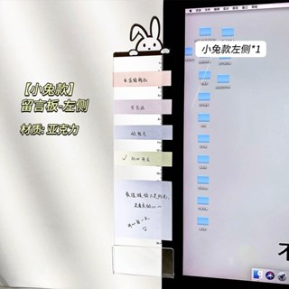 🔥臺灣出貨🔥電腦顯示器留言板 電腦螢幕留言板 電腦側邊標籤 工作記事板 備忘錄便簽 便利貼 記事板【爆款熱賣】