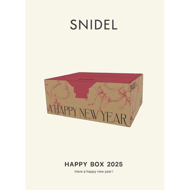 【SNIDEL HOME】HAPPY BOX 2025 Happy Box – SNIDEL