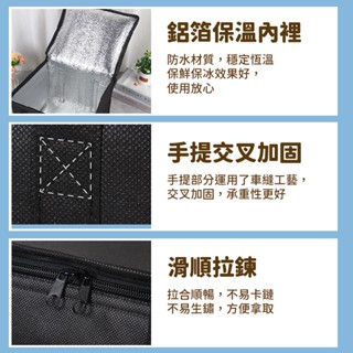 嘉義出貨 {臺灣收納王} 保溫袋 保溫保冷袋 大容量購物袋 購物袋 便當保溫袋 防水購物袋 便當袋保溫 大容量 購物袋