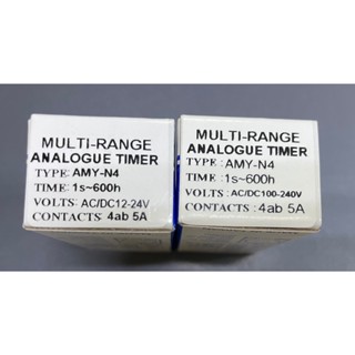ANLY安良-多段限時繼電器 AMY-N4電壓AC/DC100-240V/AC/DC12-24V 1S-600H附發票