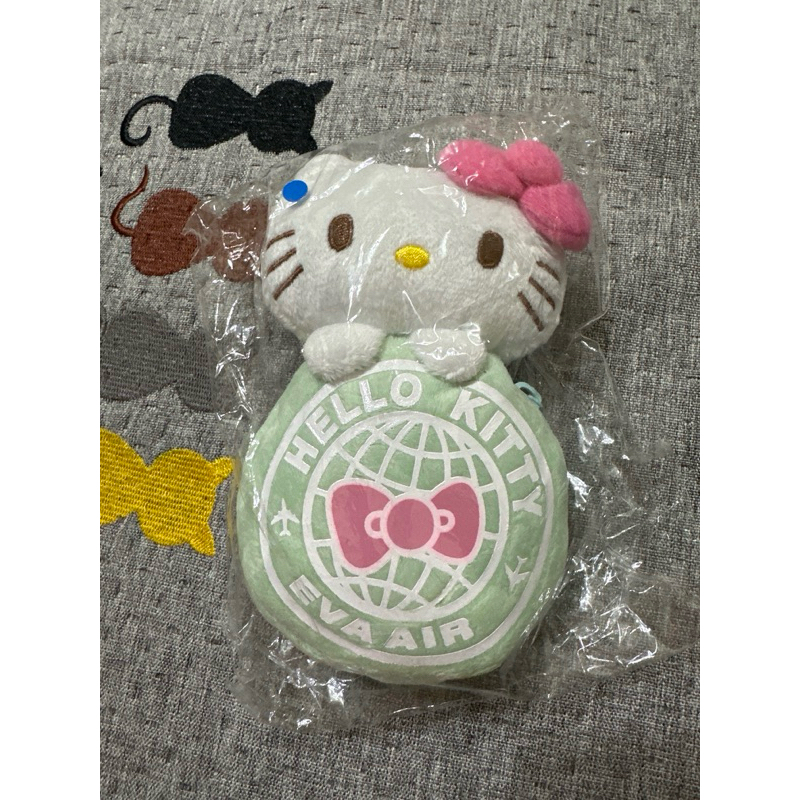 Hello Kitty x 長榮航空EVA AIR 聯名吊飾環保袋