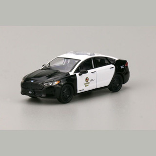 596 1:64 福特 Ford 蒙迪歐 LA PD 洛杉磯 警局 塗裝 警車 合金模型 汽車模型 模型