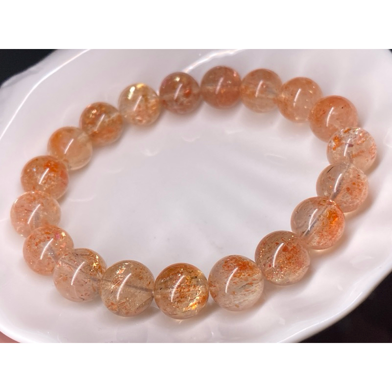 白水體 金太陽 手珠 手串 10mm