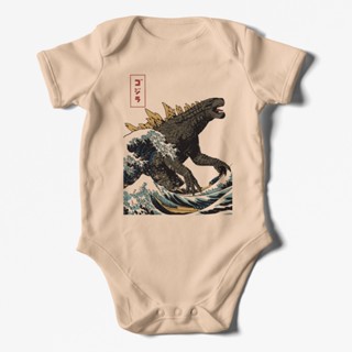 Godzilla Hokusai Monster 包屁衣 3色 童裝嬰幼兒親子裝哥吉拉怪獸服飾浮世繪日本潮流穿搭禮物活動