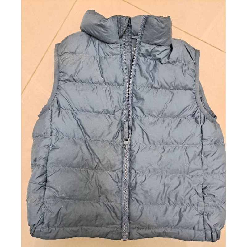 Uniqlo 兒童羽絨背心110cm(二手)