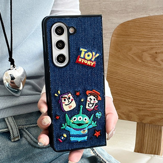 玩具總動員 胡迪巴斯三眼仔 三星 ZFOLD 6 刺繡手機殼 GALAXY FOLD 4 3 5 防摔殼 保護殼 硬殼