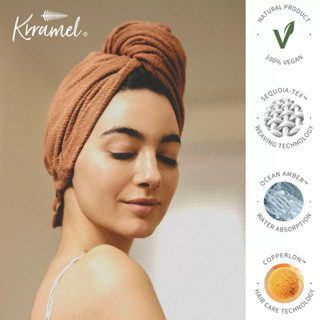 美國 KRRAMEL 黑科技超強 乾髮帽 沐浴禮盒 超強吸水 速乾帽 浴帽包頭巾 女 護髮 乾髮毛巾 擦頭巾
