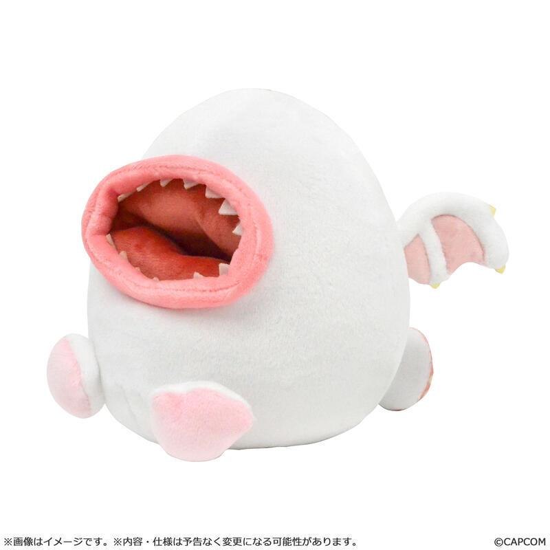 CAPCOM 魔物獵人 奇怪龍 白電龍 稀白龍 迷你蛋型布偶 再販 10月上市【預購】【GAME休閒館】