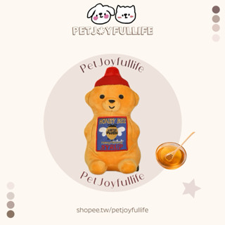 𝐏𝐞𝐭𝐉𝐨𝐲𝐟𝐮𝐥𝐥𝐢𝐟𝐞ᴗ̈ ▹現貨｜韓國蜂蜜小熊罐｜寵物用品｜快速出貨｜寵物玩具｜發聲響紙玩具｜毛絨娃娃｜陪伴玩具
