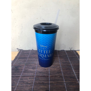 電影真人版小美人魚限定版杯子隨行杯吸管杯