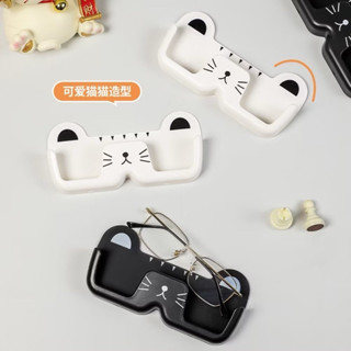 ✨臺灣現貨📦創意可愛貓咪 無痕 免打孔 壁掛 墨鏡眼鏡收納架 整理盒 收納架 #彤夫人生活