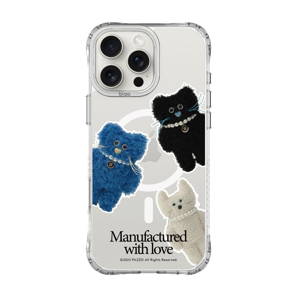 【TOYSELECT】PARIS PETS貓咪大集合抗黃防摔MagSafe iPhone手機殼