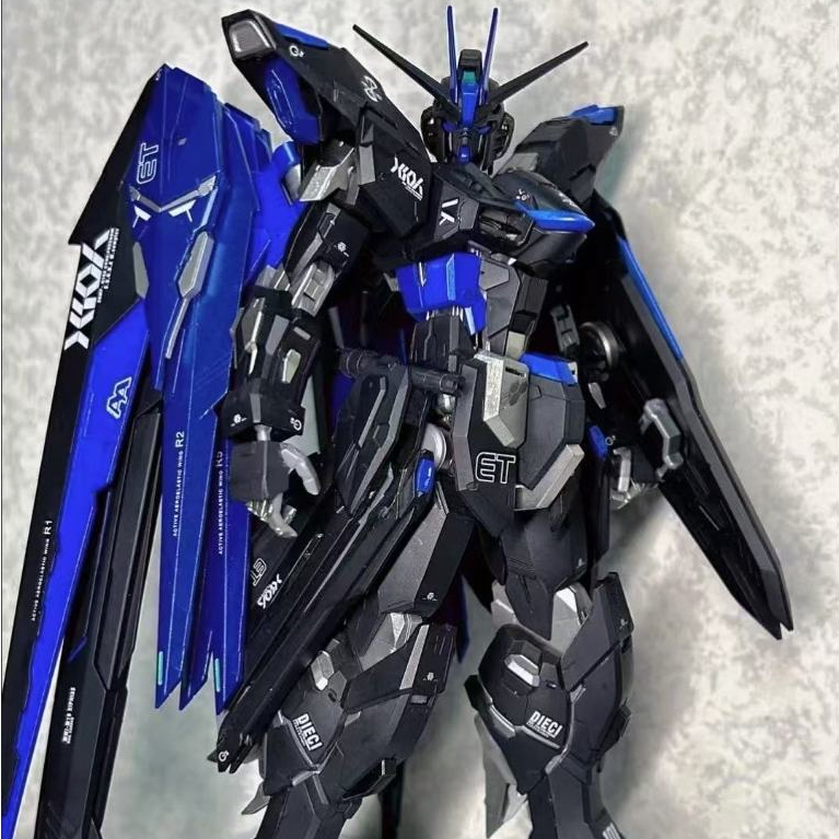 6650 MG黑鳳凰自由強襲2.0 1/100 全件鈑噴 鋼彈組裝模型 高達模型 大班高達 拚裝模型 組裝模型 玩具模型