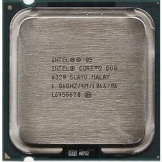 Intel Core 2 Duo E6320 雙核心處理器 775腳位 雙核正式版(775腳位，1.86G)