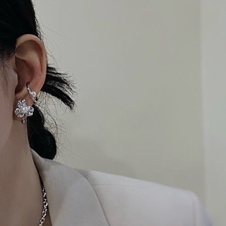 【現貨】(耳骨夾)韓國 鍍24K金 珍珠 金屬 圈圈 耳骨夾 夾式 耳環【KT ACCessories】