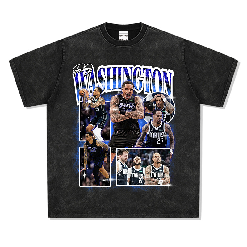 【NBA系列】P.J. Washington P·J·華盛頓 美式風格 短袖T恤 籃球 達拉斯獨行俠 PJ 小牛