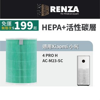 適用 xiaomi 小米 4 pro h ac-m23-sc 米家空氣淨化器 空氣清淨機 hepa+活性碳 濾網 濾芯
