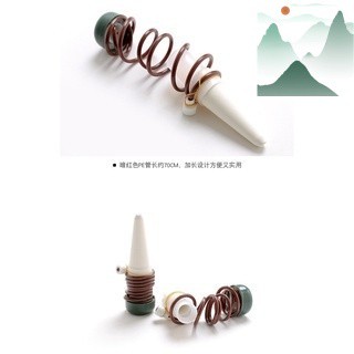 澆花器(2入裝) 自動澆水器 滴灌器 創意園藝工具 花卉盆栽自動澆花器澆水器滴灌器2只裝創意園藝工具
