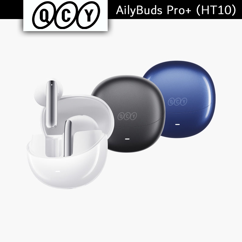 QCY AilyBuds Pro+ (HT10) 半入耳式降噪真無線藍牙耳機【官方展示中心】