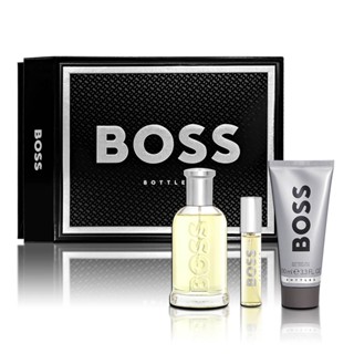 HUGO BOSS 自信男性淡香水香氛禮盒 (淡香水100ML+隨身瓶10ML+沐浴膠100ML)【岡山真愛香水】