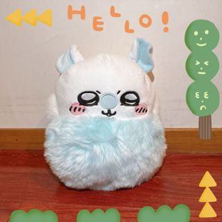 現貨 吉伊卡哇 🎠日本正版 超BIG 手捧小桃 襁褓 寶寶 小桃 娃娃 玩偶 景品 毛茸茸 生日禮物 萌芽食玩