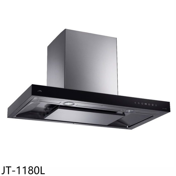 喜特麗【JT-1180L】90公分超靜音倒T排油煙機(全省安裝)(7-11商品卡2100元)