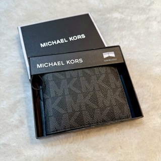 (Little bee小蜜蜂精品) MICHAEL KORS MK 防刮紋 禮盒組 六卡短夾