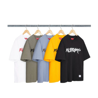 SUPREME MENTAL S/S TOP T-SHIRT 竹節棉 字型 膠印 短Ｔ-SS25KN49