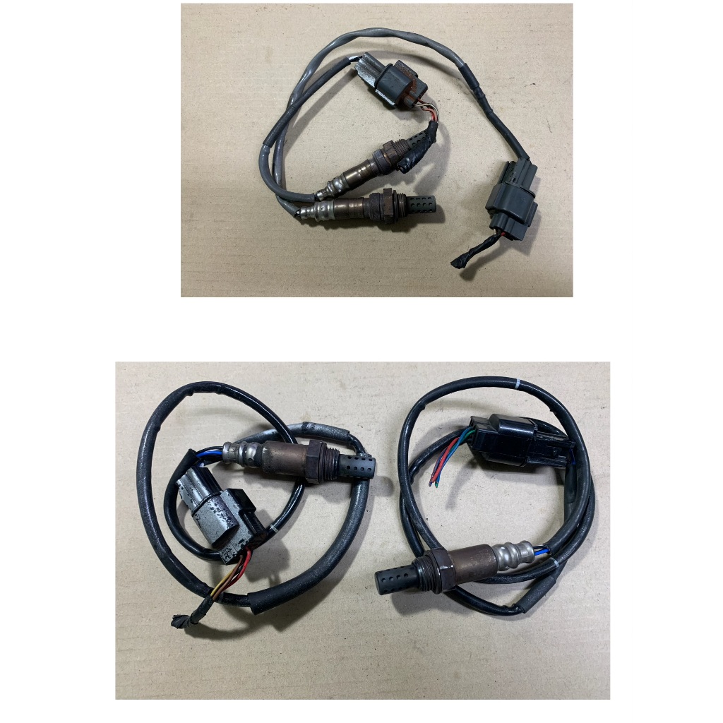 三菱 Grunder 2005年 2.4cc 原廠 含氧感知器 O2 前面 後面 中古汽車零件-黑