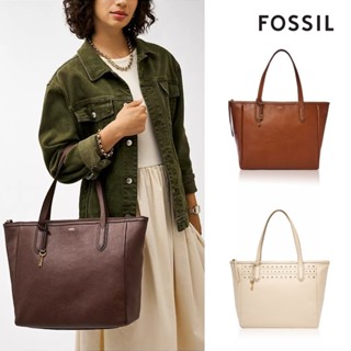 【FOSSIL 官方旗艦館】Sydney 柔軟真皮托特包 (多色可選)