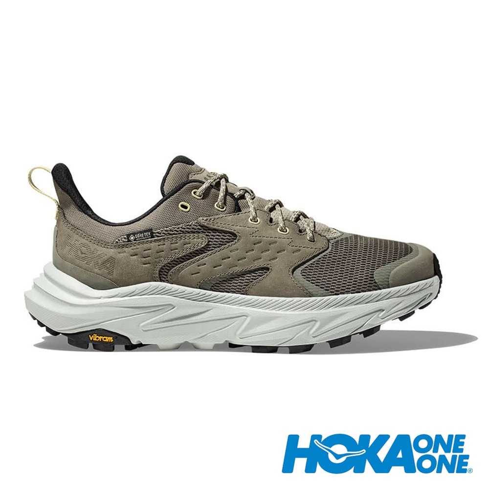 【HOKA】男Anacapa 2 Low GTX登山鞋『霧橄欖/銀灰』1141632