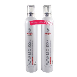 Long༒Shine蝦皮發票【iMagic］造型慕絲 特黏塑型慕絲 保濕護髮慕絲 2款 400ML
