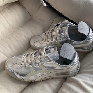 -ES- ASICS Onitsuka Tiger 鬼塚虎 Mexico 66 白銀 休閒鞋 1183B566-021