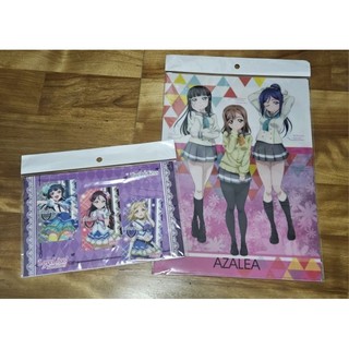 lovelive! sunshine! 津島善子 櫻內梨子 國木田花丸 資料夾 票卡貼