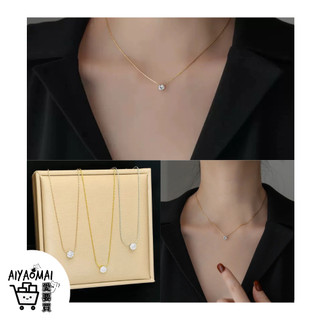 READY Kalung Mata Satu Titanium Wanita Anti Karat