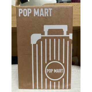 全新 現貨 popmart 泡泡瑪特 迷你隨行箱 透明行李箱 展示箱 收納盒