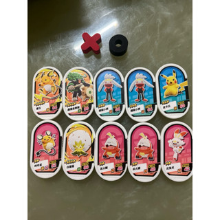 現貨｜正版臺灣機臺卡片 五星 寶可夢 Mezastar Pokémon｜皮卡丘呆火鱷白蓬蓬轟擂金剛猩