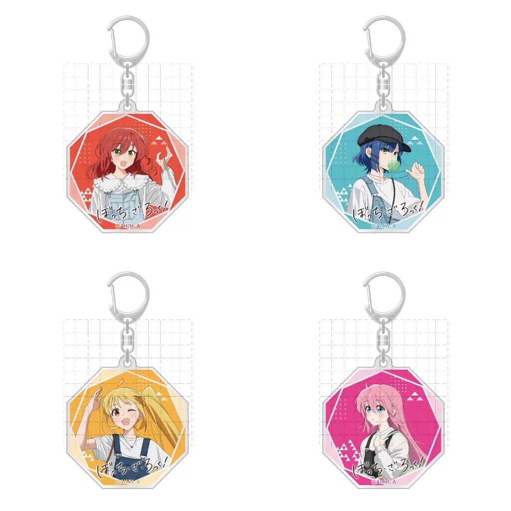 ⚡️J⚡️【現貨】孤獨搖滾 吊飾 鑰匙扣 後藤一里 山田涼 伊地知虹夏 喜多郁代 PA桑 菊里 星歌