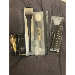 全新便宜售 舒芙蕾粉撲/刷具 契爾氏面膜刷/DR.CINK粉底刷.面膜刷 /蘭蔻 專業粉底遮瑕二合一刷具